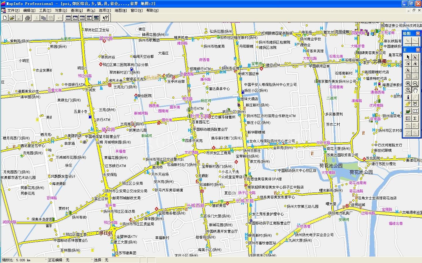 扬州市最新地图