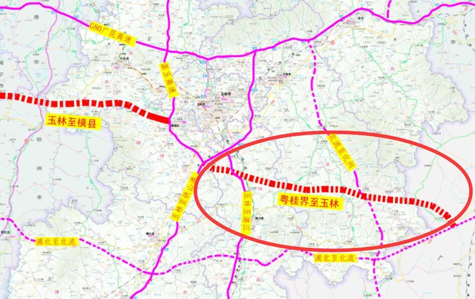 广西高速公路最新地图概览