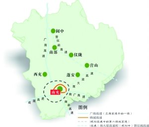 营仪阆高速最新线路，连接三地的新动脉通道