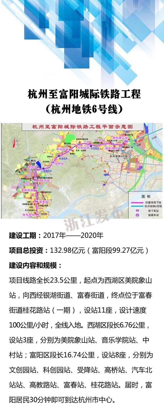 富阳城际铁路进展顺利，未来发展值得期待